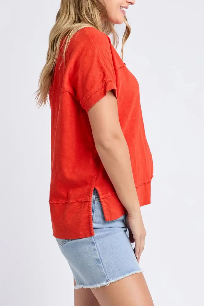 ALLISON TEE - 55X0207 TOP