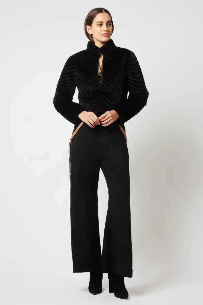 ALTAIR FAUX FUR JACKET - OW51702 JACKET