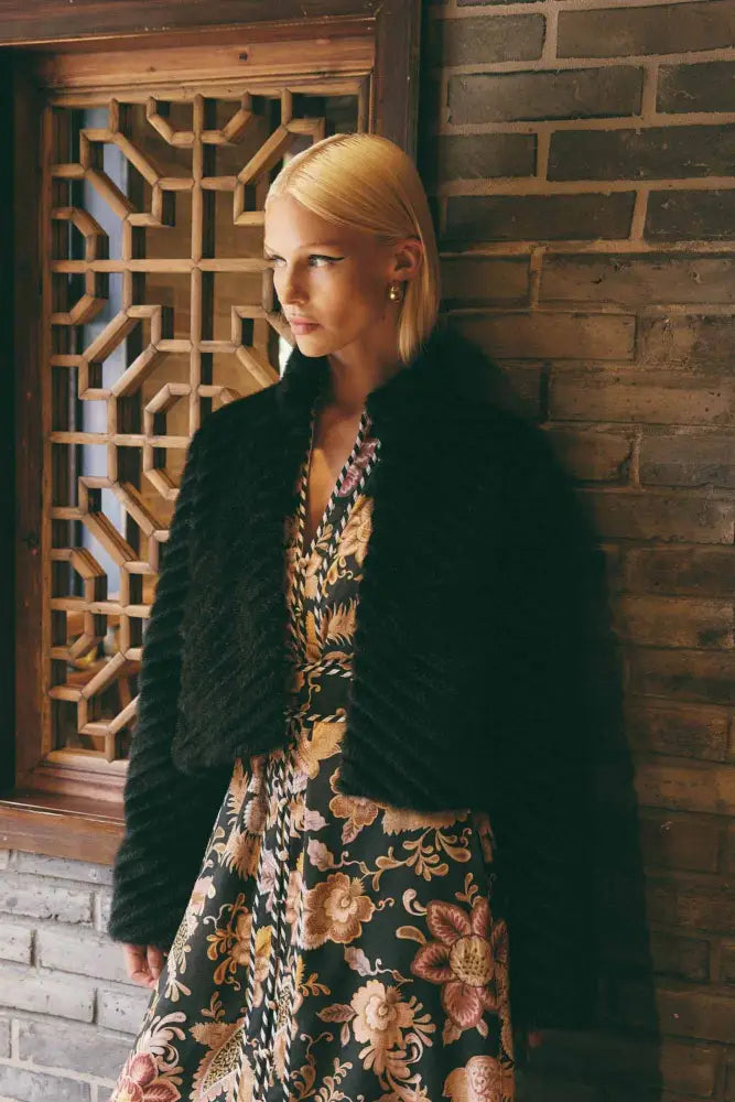 ALTAIR FAUX FUR JACKET - OW51702 JACKET