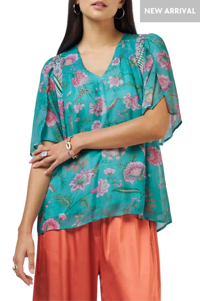 ANAPHORA BLOUSE - LS3114 BLOUSE