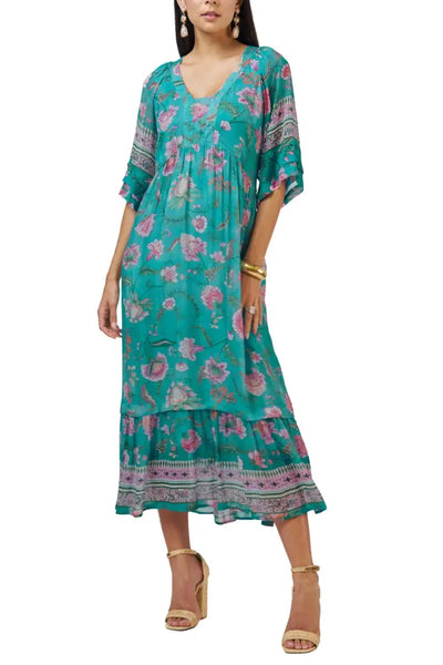 ANAPHORA MIDI DRESS - LS3115 DRESS