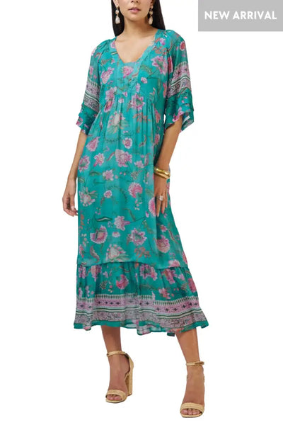 ANAPHORA MIDI DRESS - LS3115 DRESS