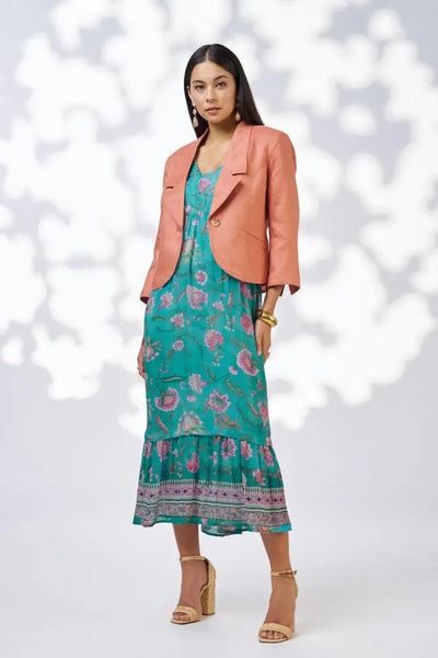 ANAPHORA MIDI DRESS - LS3115 DRESS