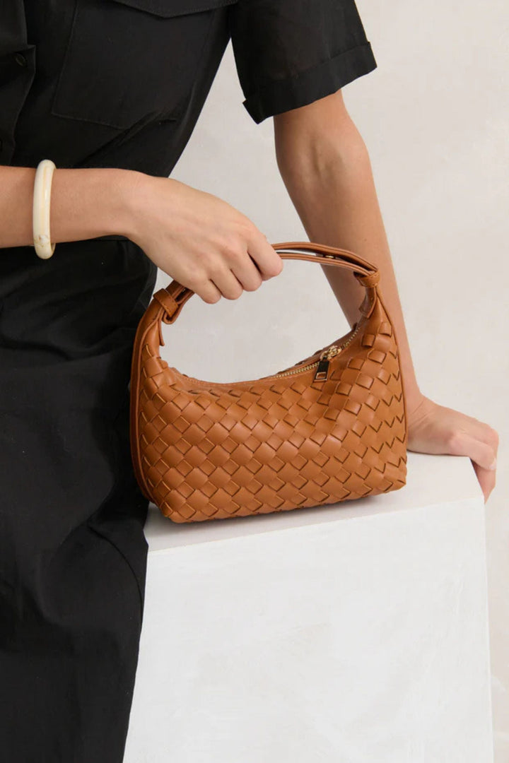 ANGELS WHISPER BAG CLEO WOVEN HANDBAG - AWB7101