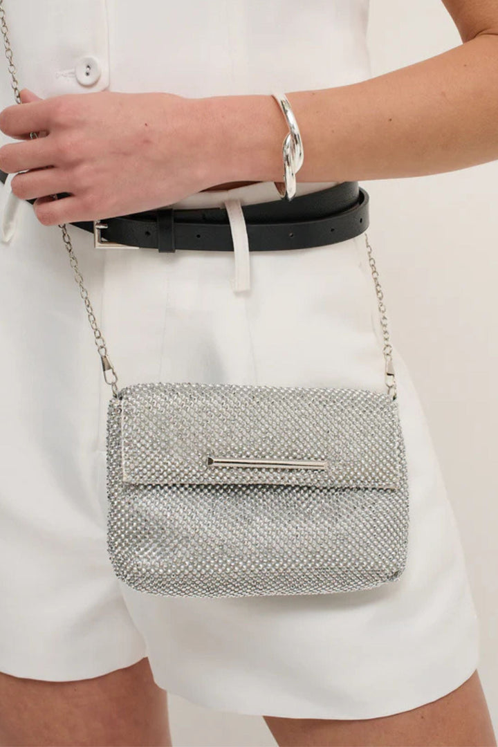 ANGELS WHISPER BAG SILVER MARIE GLOMESH XBODY BAG - AWB7175