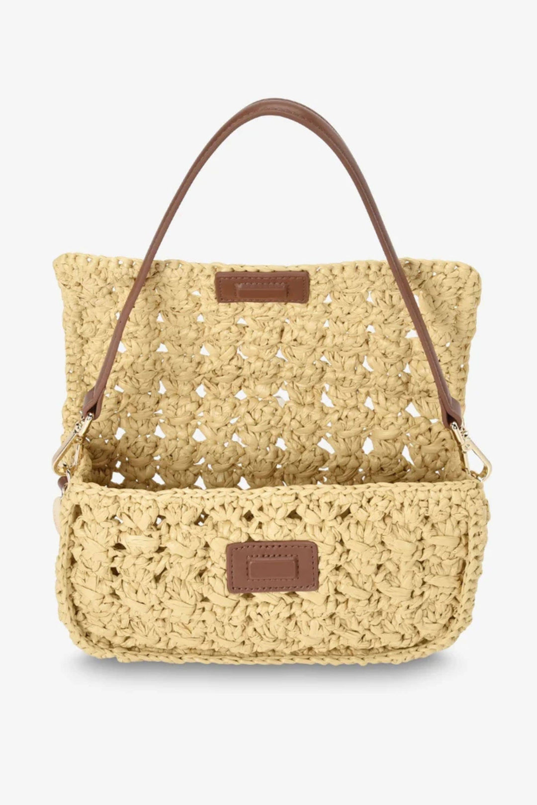 ARLINGTON MILNE BAG RAFFIA THEA SHOULDER BAG - TH001