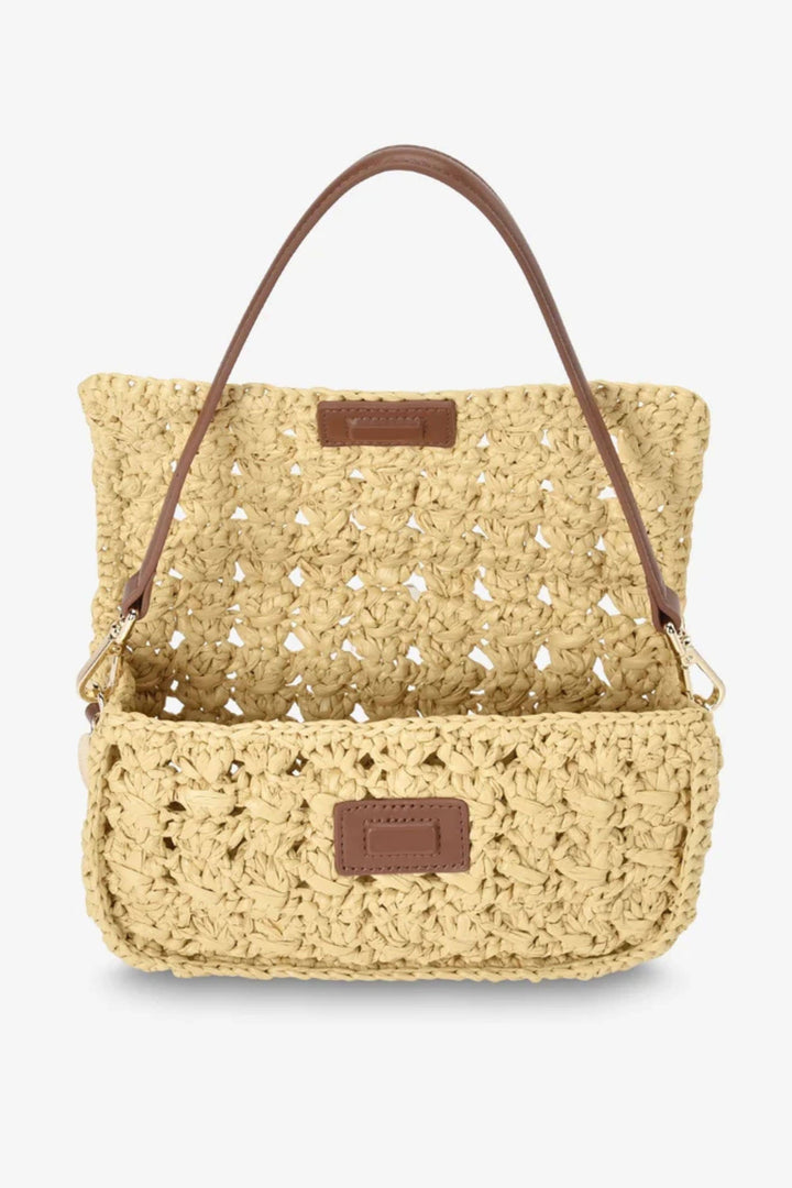 ARLINGTON MILNE BAG RAFFIA THEA SHOULDER BAG - TH001