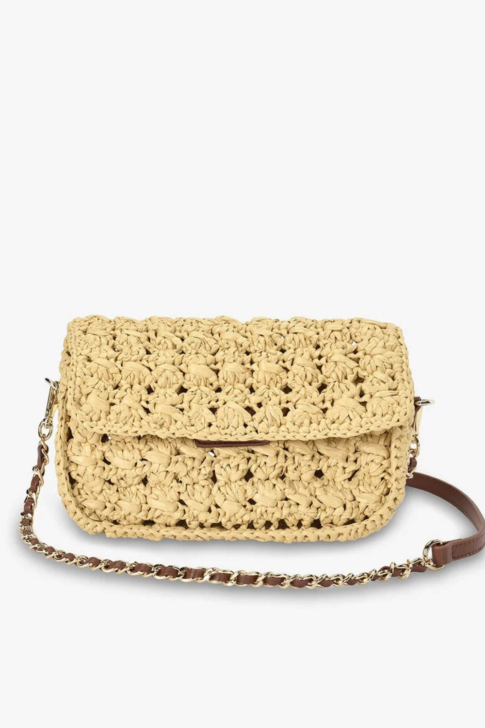 ARLINGTON MILNE BAG RAFFIA THEA SHOULDER BAG - TH001