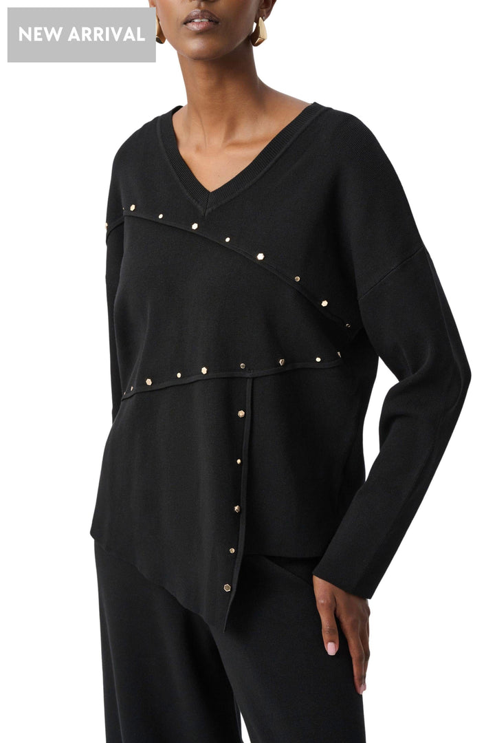 JOSEPH RIBKOFF JUMPER ASSYMETRIC SWEATER - 263961JR