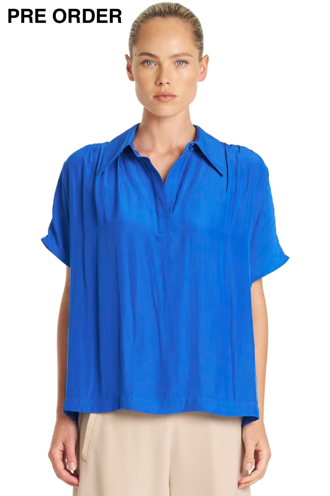 ATRIUM SHELL - F6780041 - LAGOON / 8 - SHIRT