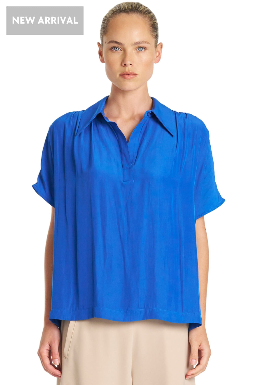 ATRIUM SHELL - F6780041 - LAGOON / 8 - SHIRT