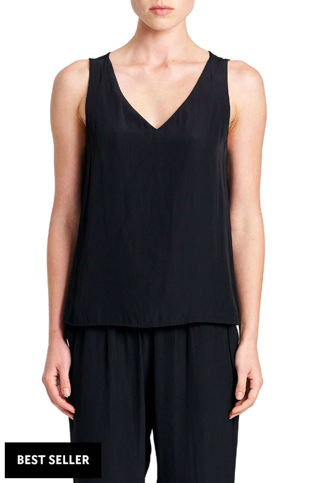MELA PURDIE TOP 8 / BLACK AUDREY TANK - F672703