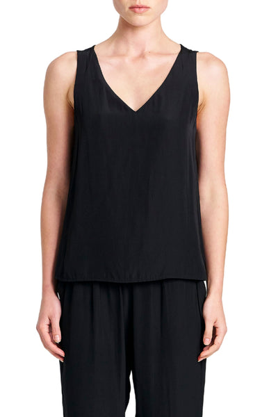 AUDREY TANK - F672703 8 / BLACK TOP