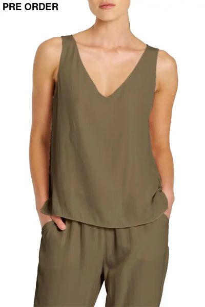 AUDREY TANK - F672703 8 / FOSSIL TOP