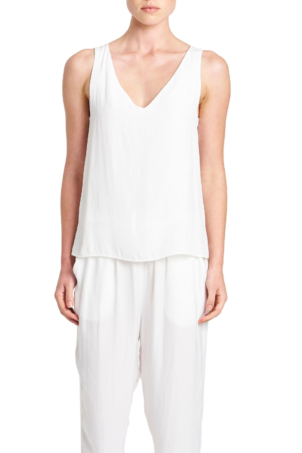 AUDREY TANK - F672703 8 / WHITE TOP