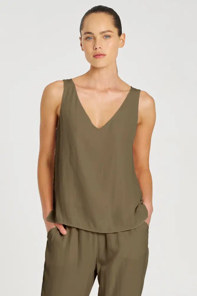 AUDREY TANK - F672703 TOP