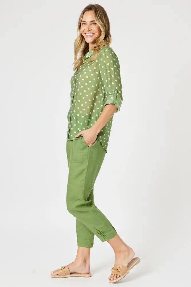BASIL SPOT SHIRT - 47698GS SHIRT