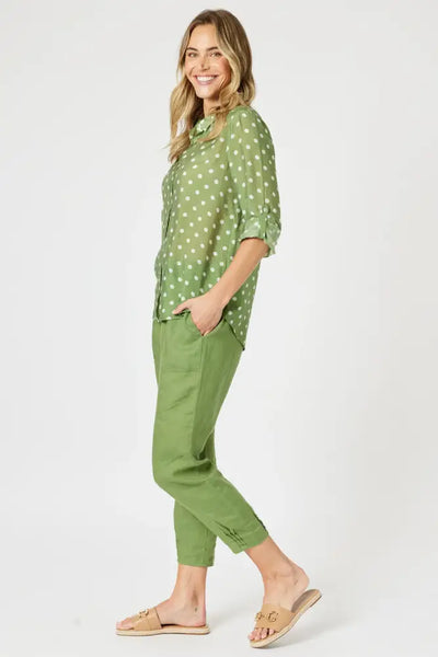 BASIL SPOT SHIRT - 47698GS SHIRT