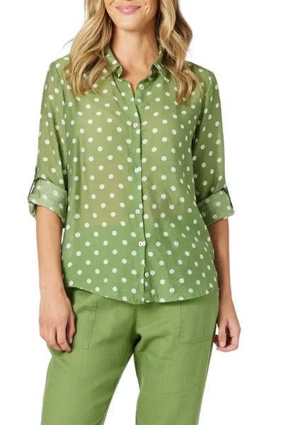 BASIL SPOT SHIRT - 47698GS SHIRT