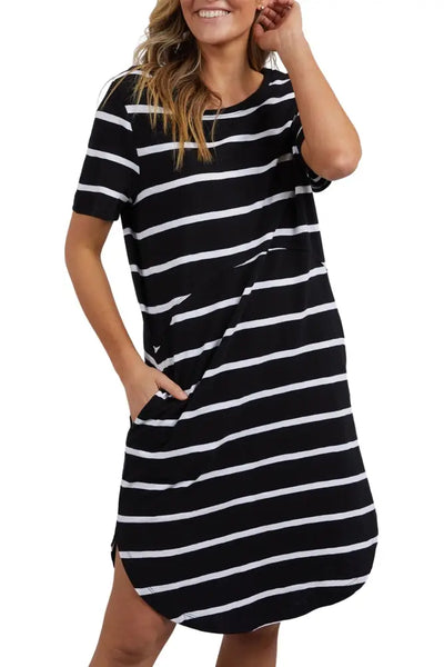 BAY STRIPE DRESS - 55X0182 DRESS