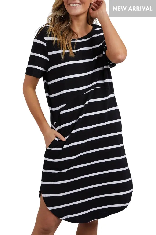 BAY STRIPE DRESS - 55X0182 DRESS