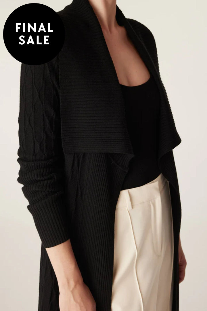 CABLE CARDIGAN BEAUMONT MERINO CARDIGAN - CSC1056