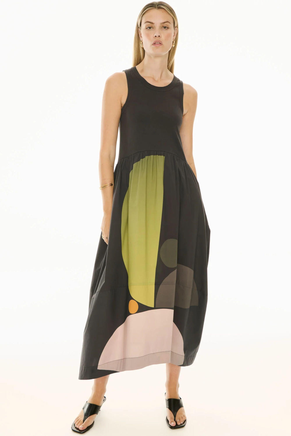 BELLE PRINT TANK DRESS - PP5709B DRESS