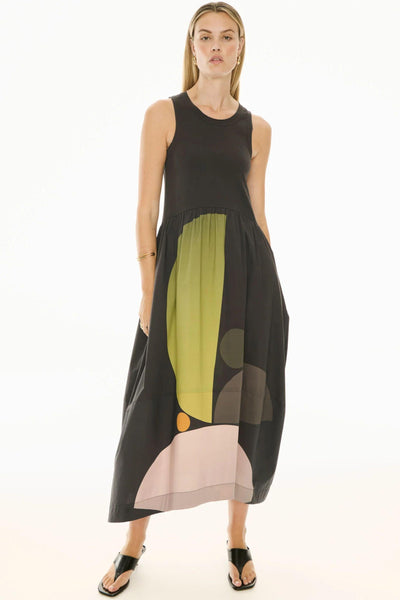 BELLE PRINT TANK DRESS - PP5709B DRESS