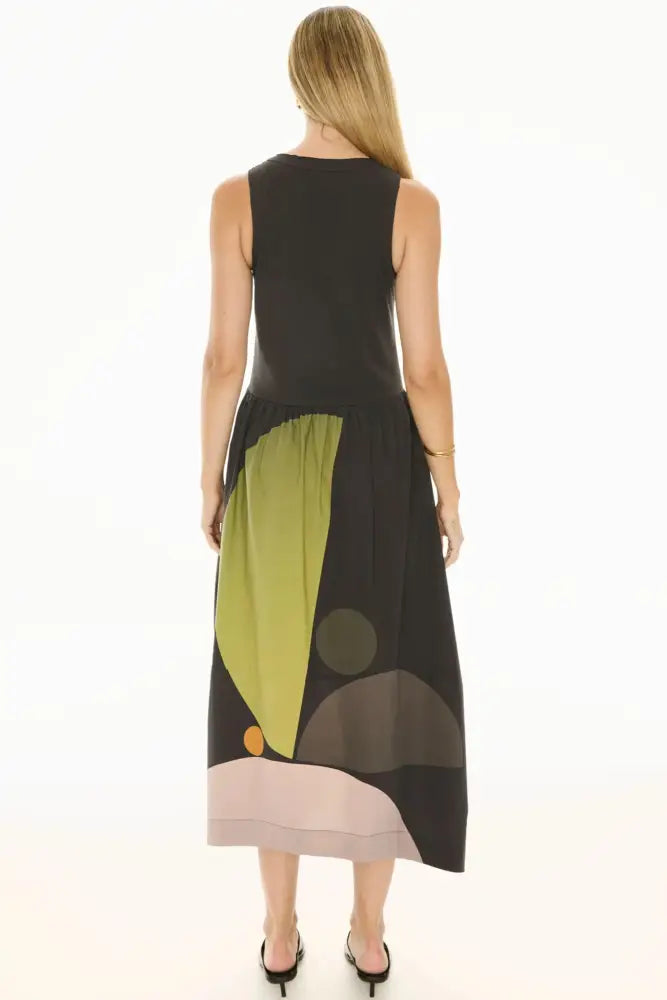 BELLE PRINT TANK DRESS - PP5709B DRESS