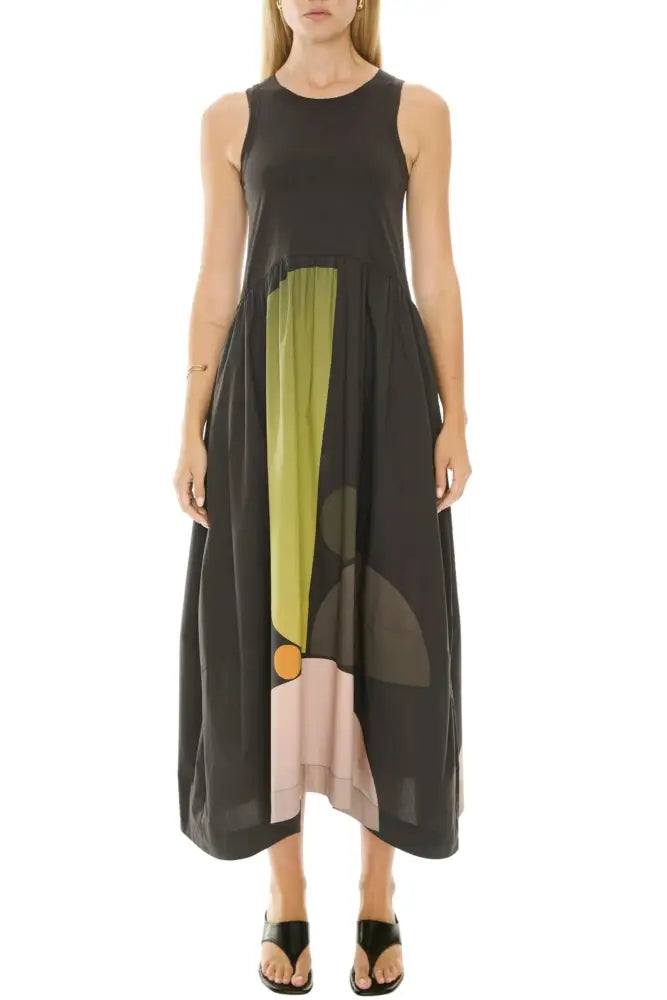 BELLE PRINT TANK DRESS - PP5709B DRESS