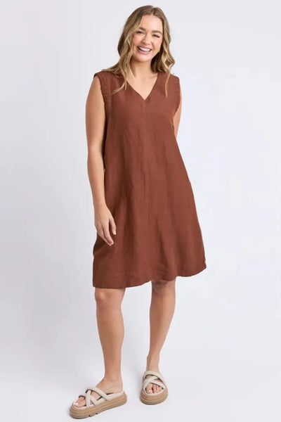 BERMUDA DRESS - 5564005 8 / CHOCOLATE DRESS
