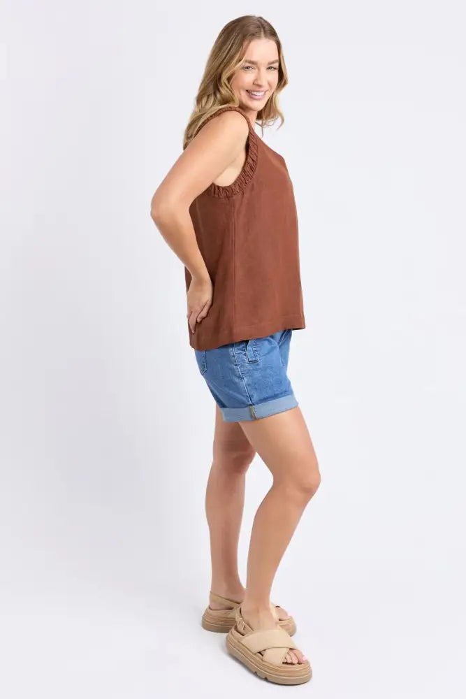 BERMUDA TOP - 5564006 TOP