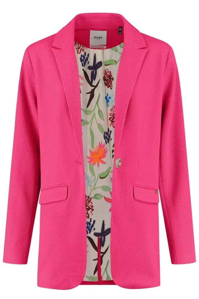 BLUSH PINK BLAZER - SP7329 JACKET