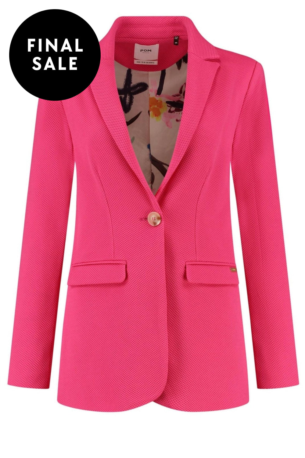 BLUSH PINK BLAZER - SP7329 JACKET
