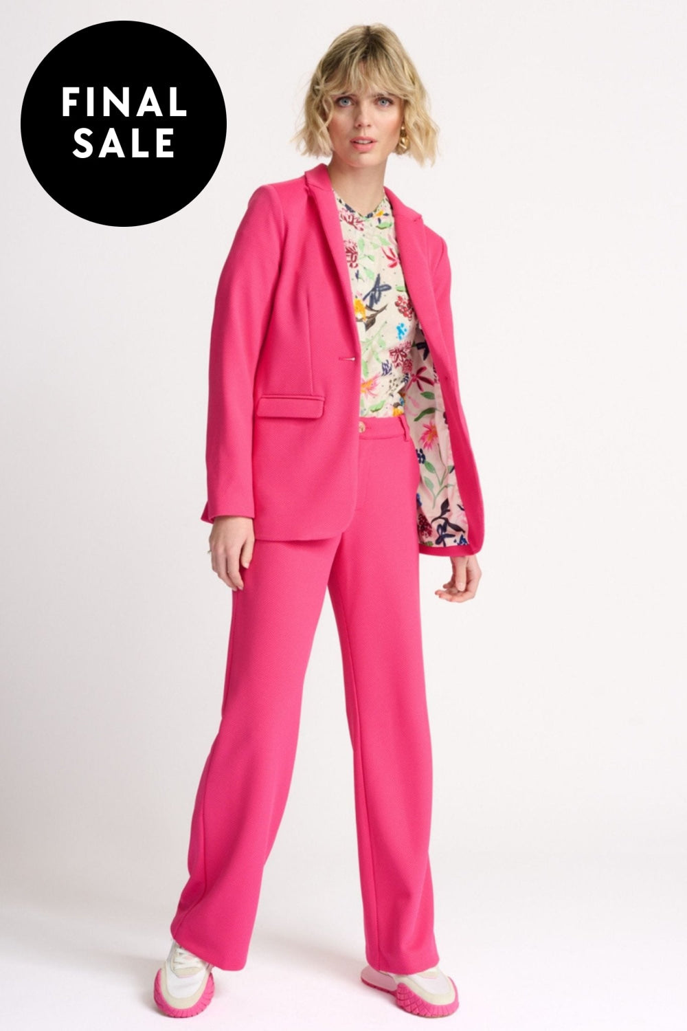 BLUSH PINK BLAZER - SP7329 JACKET