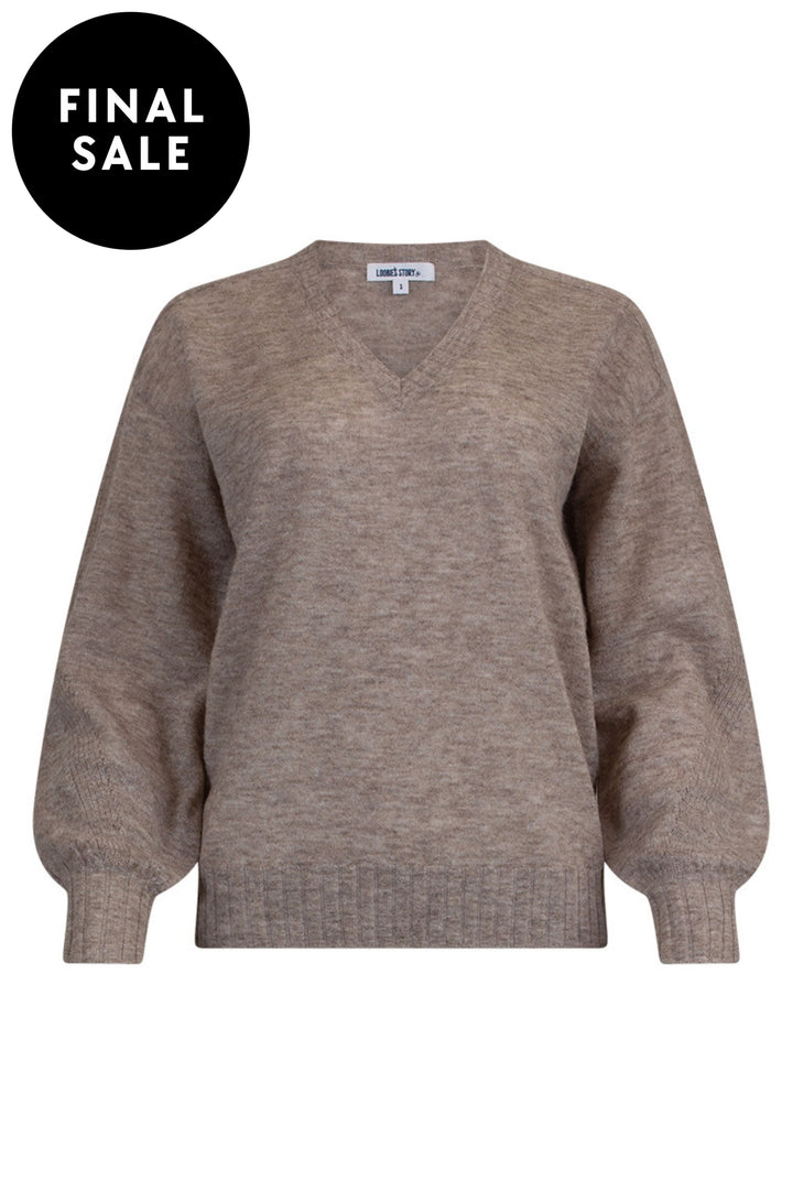 LOOBIES STORY JUMPER BONNIE V SWEATER - LSK2515
