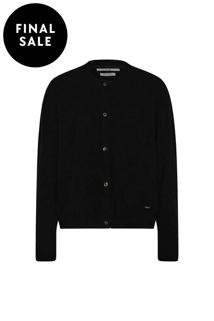 BRAX CARDIGAN BLACK / 10 ALICIA CARDY - 35-2258