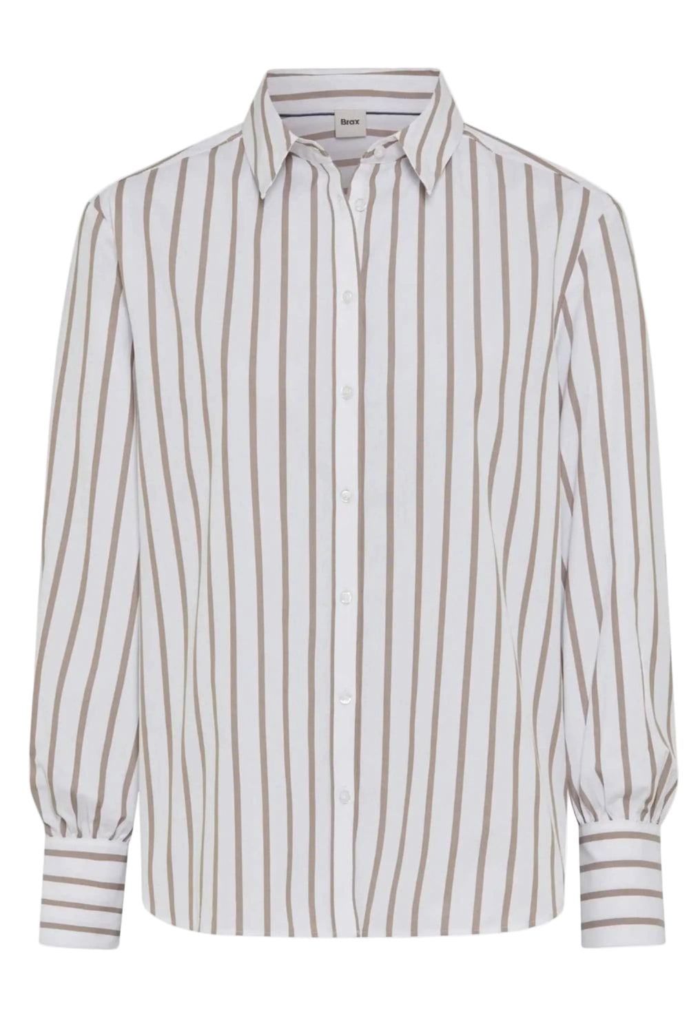 BRAX SHIRT TAUPE / 8 VIC SHIRT - 41-5717