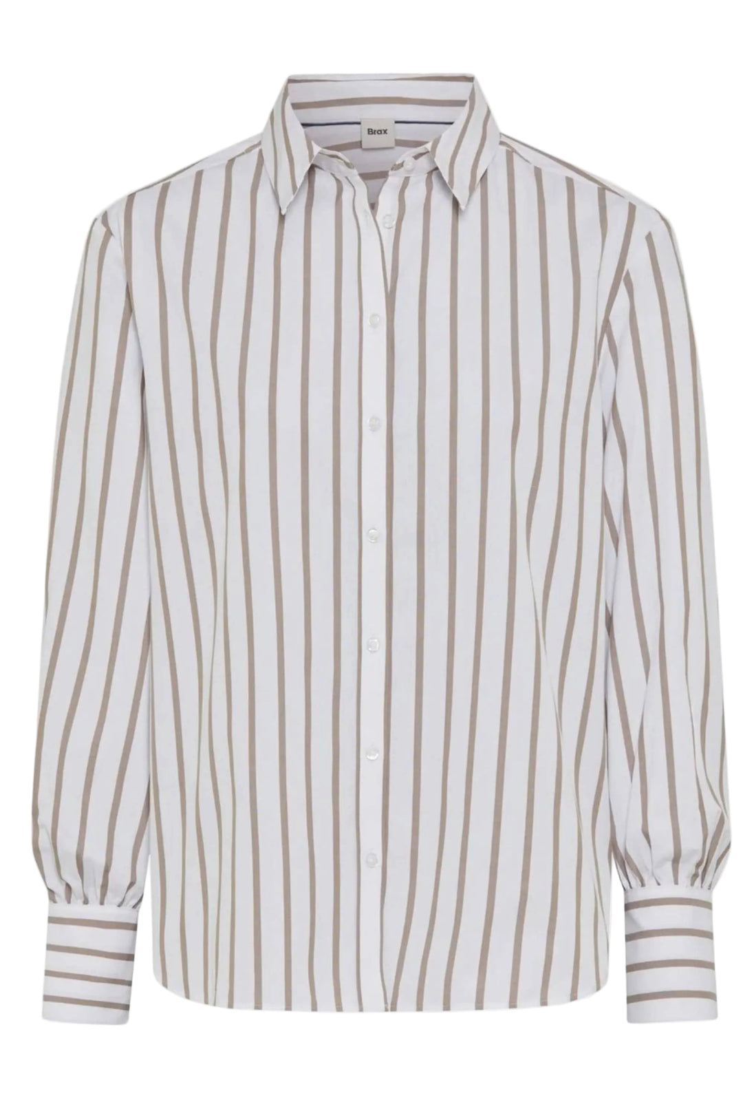 BRAX SHIRT TAUPE / 8 VIC SHIRT - 41-5717