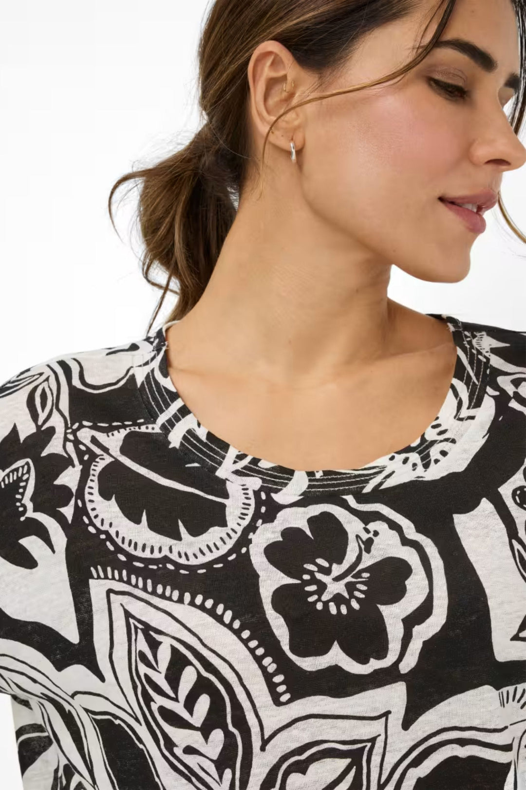 BRAX TOP CANDICE TEE - 36-7238