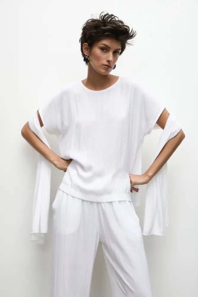 BREEZE WRAP - F676700 WHITE SCARF