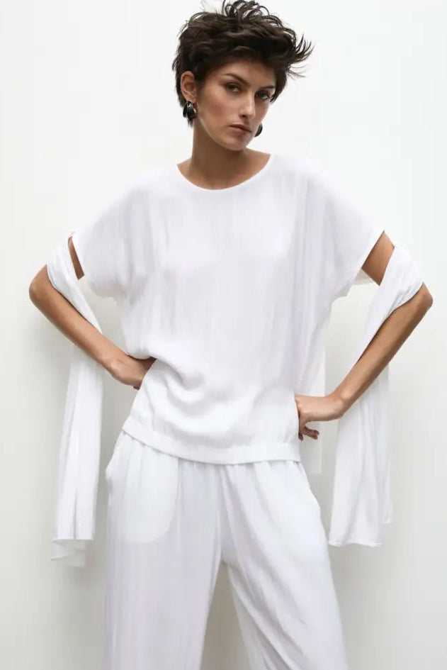 BREEZE WRAP - F676700 WHITE SCARF