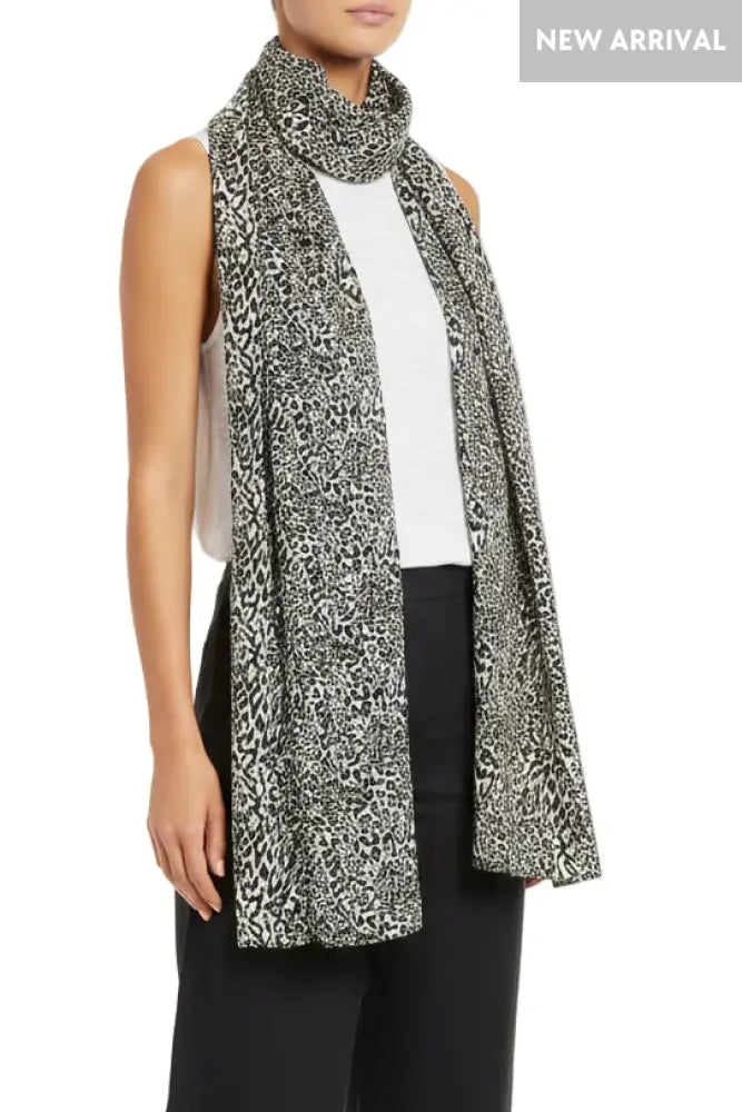 BREEZE WRAP - F8526700 ANIMALIA SCARF