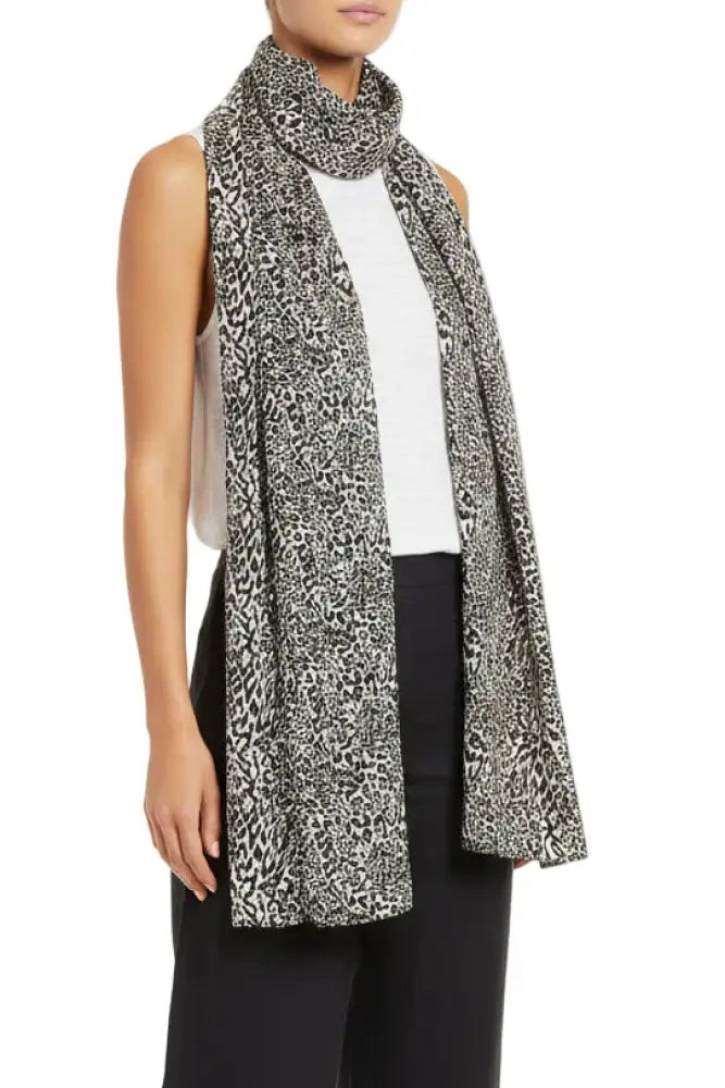 BREEZE WRAP - F8526700 ANIMALIA SCARF