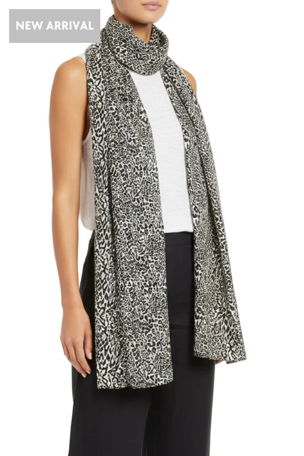 BREEZE WRAP - F8526700 ANIMALIA SCARF