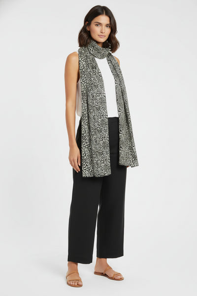 BREEZE WRAP - F8526700 ANIMALIA SCARF