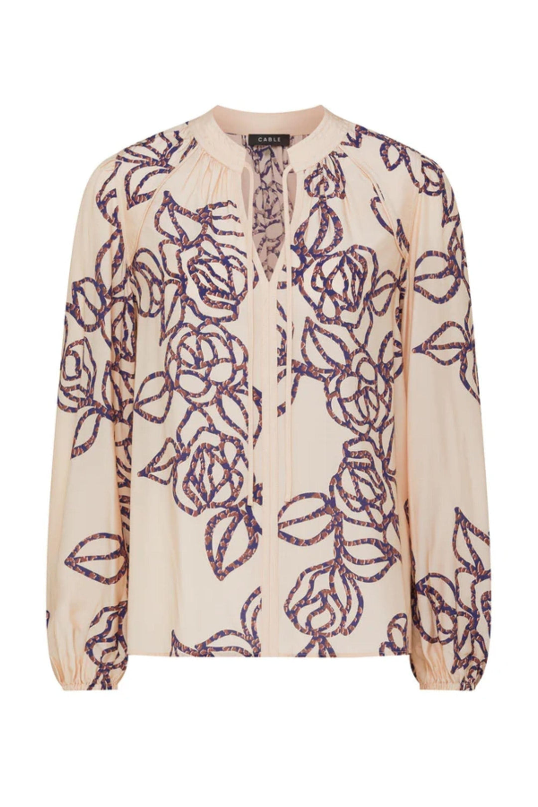 CABLE BLOUSE BLOOM BLOUSE - CAW26213