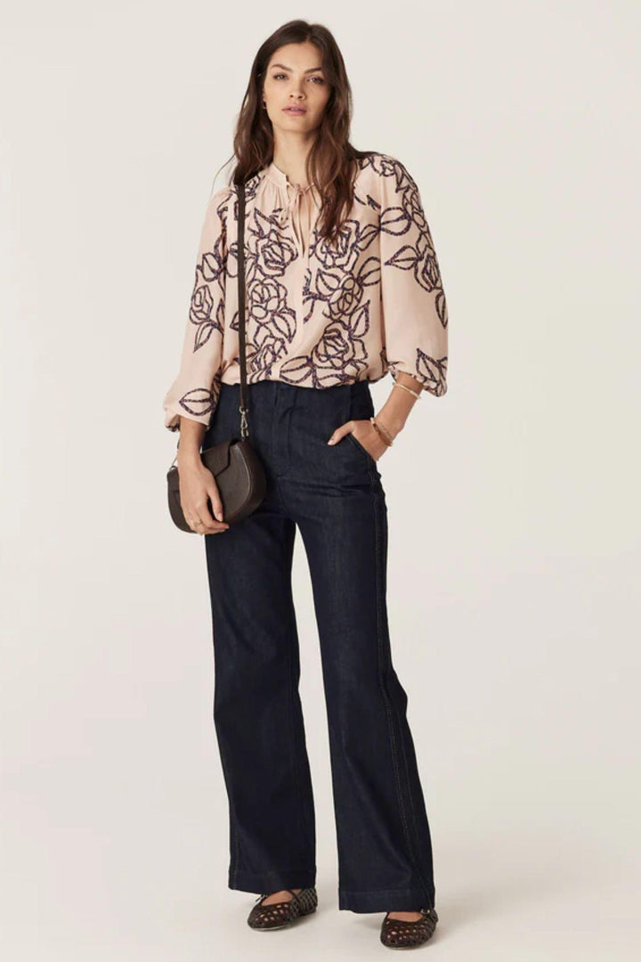 CABLE BLOUSE BLOOM BLOUSE - CAW26213