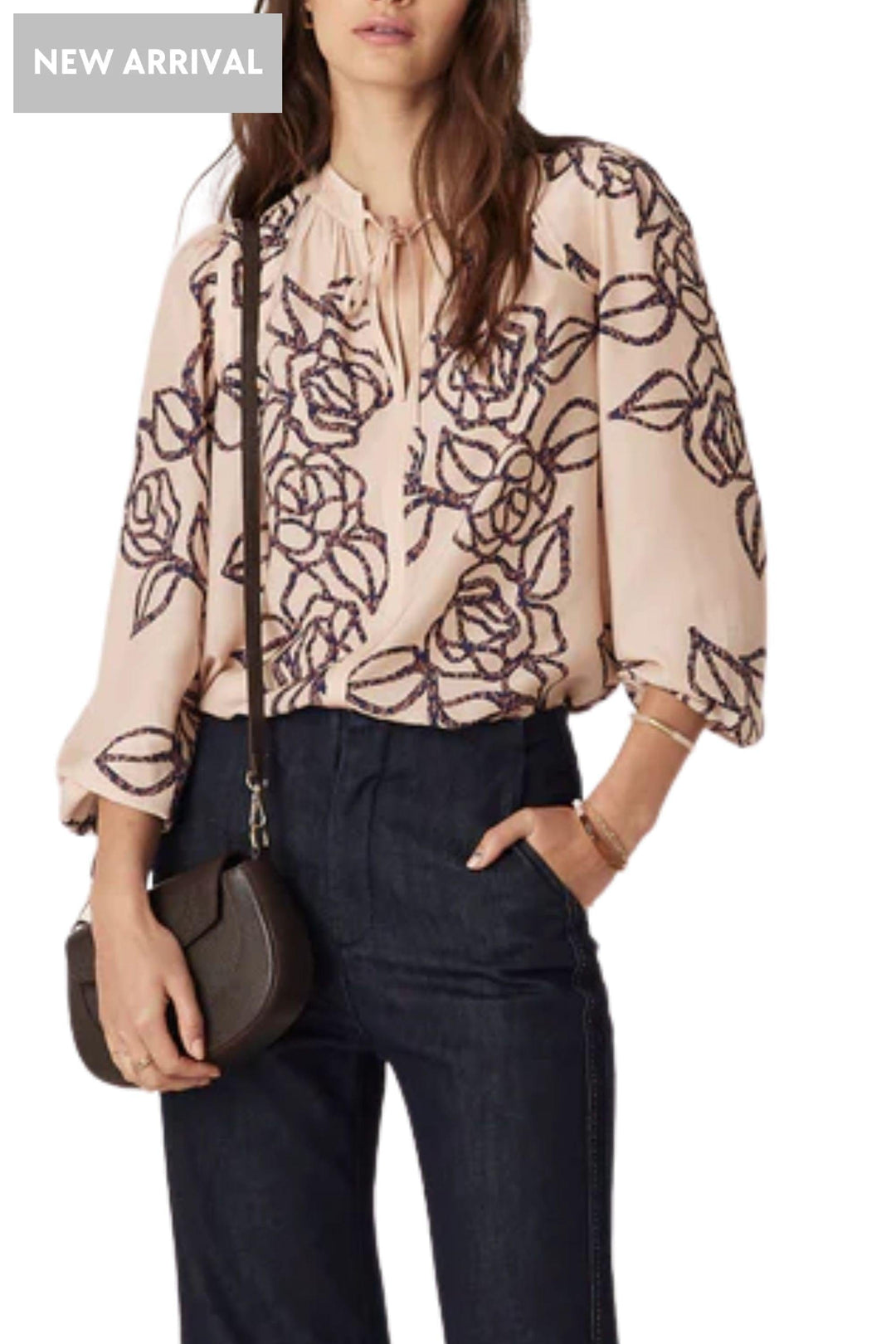 CABLE BLOUSE BLOOM BLOUSE - CAW26213