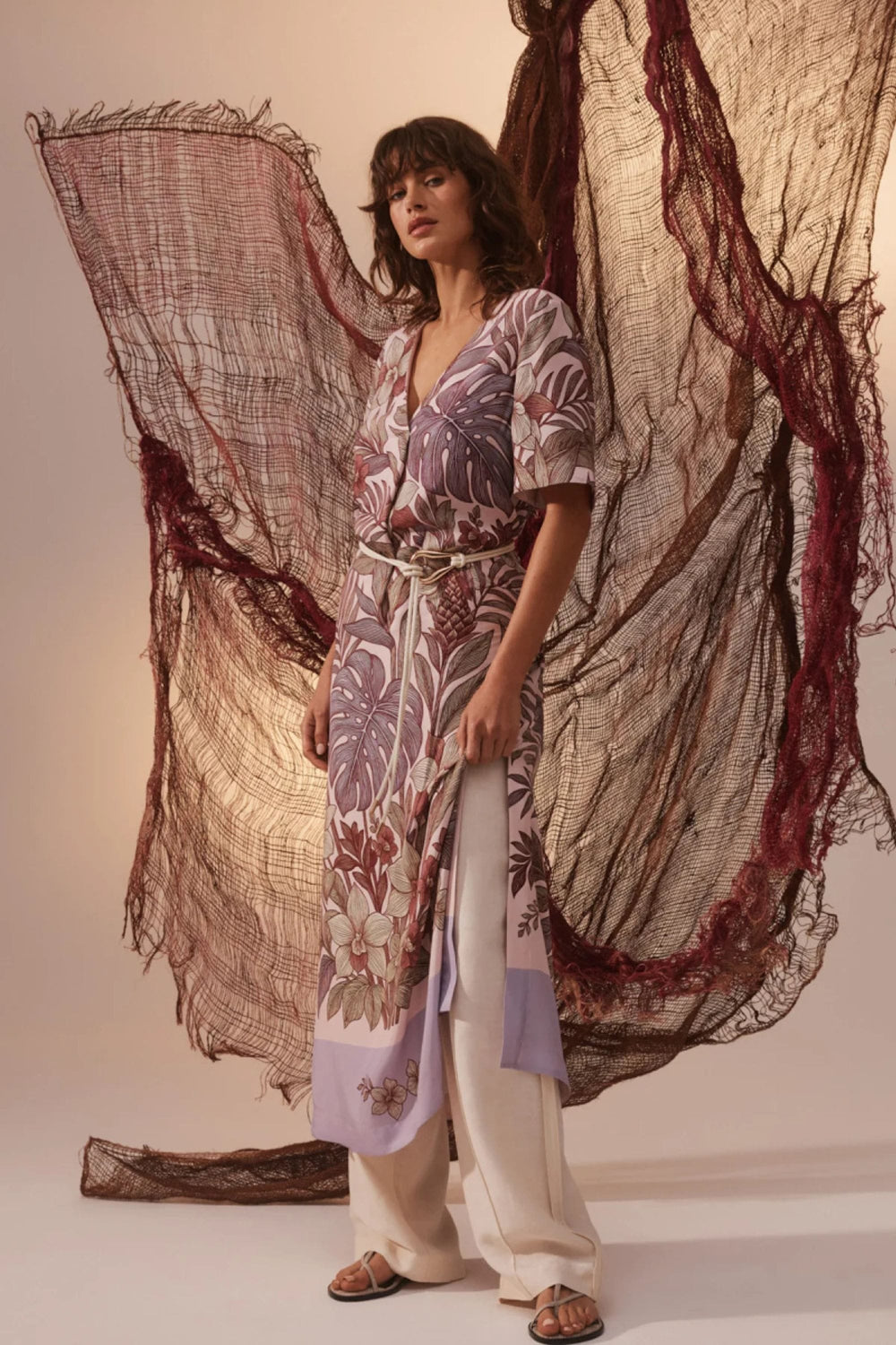 CABLE DRESS ERIKA KAFTAN DRESS - CSS26579
